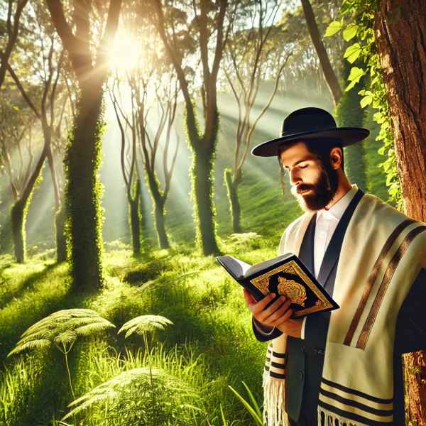 על הקשר בין ברכות השחר לגיזום עצים